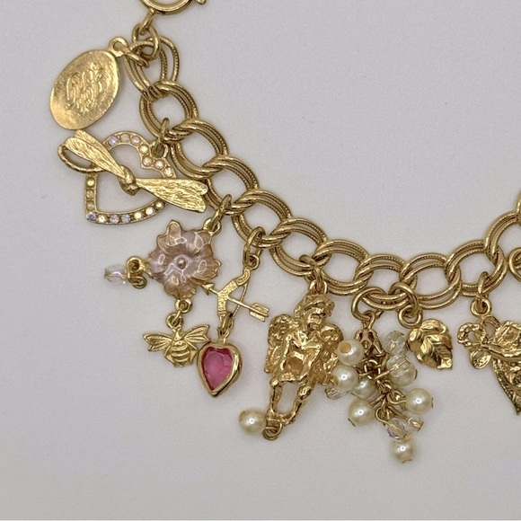 Kirks Folly Midummer Night’s Dream Cherub and Fairy Charm Bracelet - Picture 3 of 8